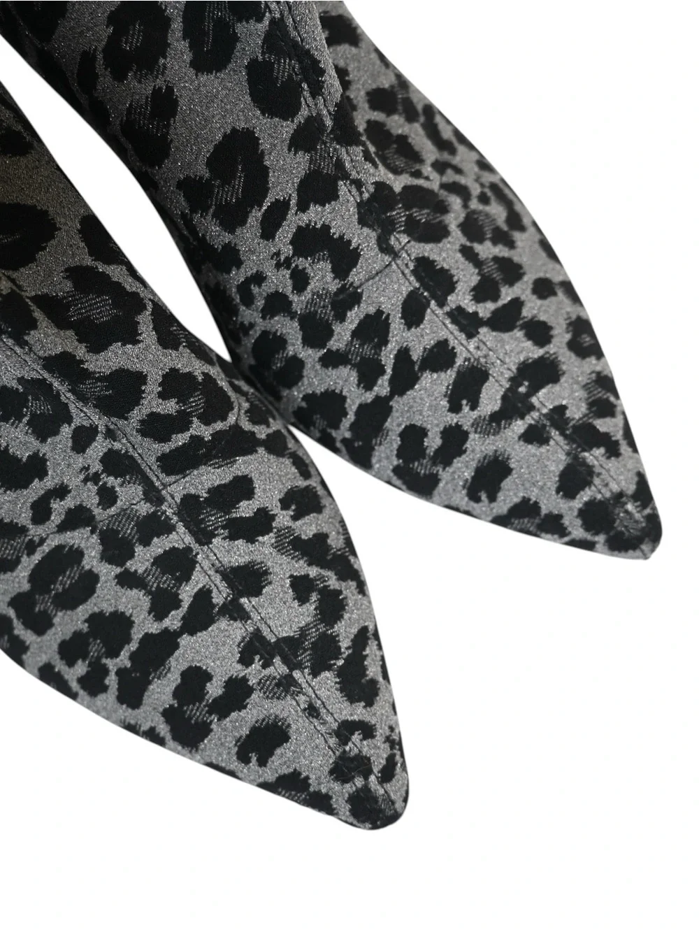 Nine West Women's 9 Pearce 2 Animal Print Stiletto Heel Pointy Toe Bootie